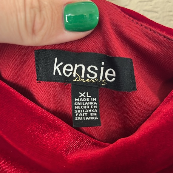 Red Velvet Kensie Dress - Picture 5 of 7